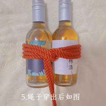 小白绳艺教学：双柱缚怎么结-第5张图片-灰灰斯慕圈