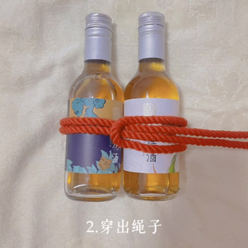 小白绳艺教学：双柱缚怎么结-第2张图片-灰灰斯慕圈